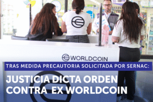 JUSTICIA ACEPTA MEDIDA PRECAUTORIA SOLICITADA PORSERNAC EN CONTRA DE EX WORLDCOIN Y SUSPENDERECOPILACIÓN BIOMÉTRICA EN MENORES DE EDAD
